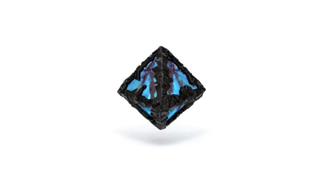 4K [1 Hour] Blue Black Crystal Live Wallpaper & Screensaver [Caged Jewel] смотреть онлайн