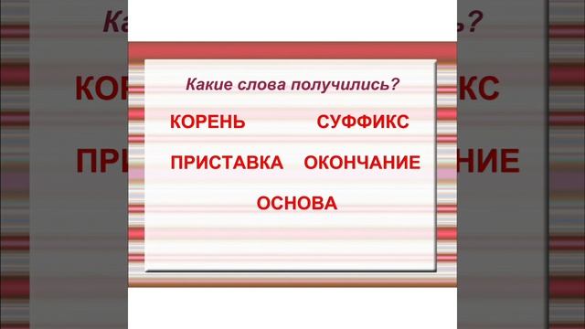 Состав слова. Значимые части слова. Русский язык. 4 класс. смотреть онлайн