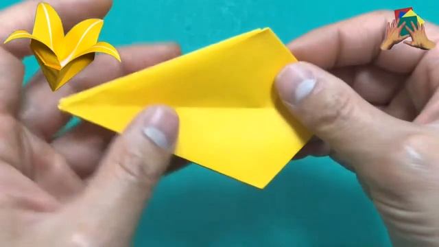 Wow ~ Is It A New Semester Already? Soon Forsythia / Origami Forsythia / 折り紙  レンギョウ / 종이접기 개나리