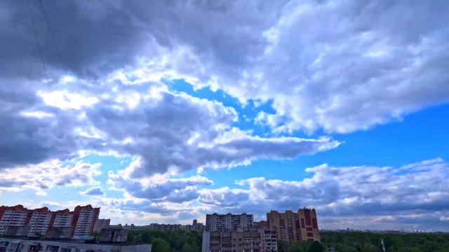 Быстрый таймлапс неба 4k (9 часов за 45 сек) смотреть онлайн