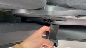 Как снять ремень безопасности на рено меган 2 reno megane 2