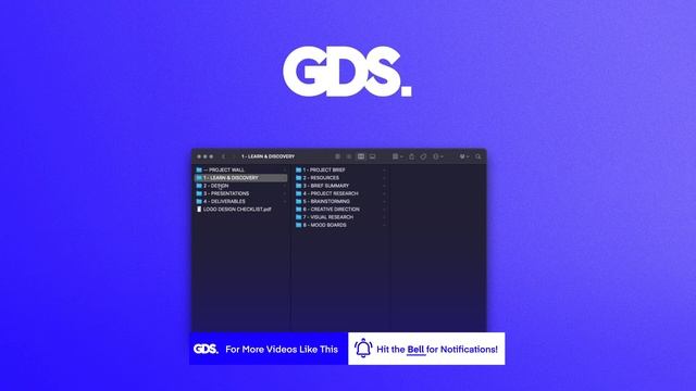 Logo Design Project Folder & Design Process Checklist [EP 3/44] смотреть онлайн