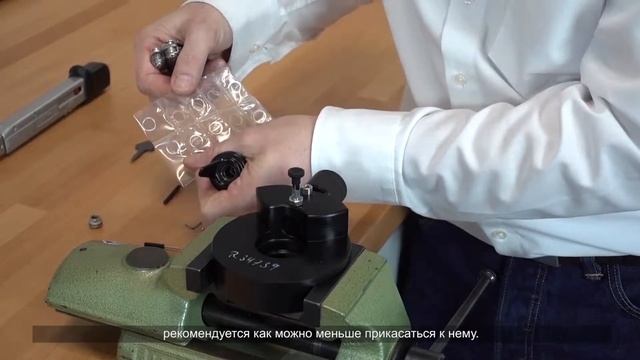 Дыхательный аппарат Dräger PSS BG4: замена рычага клапана легочного автомата