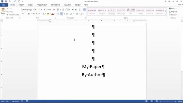 How to Center a Page in Word смотреть онлайн
