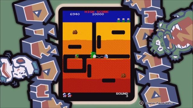 Arcade Game Series * Dig Dug | Gameplay [Xbox One / 1080p 60fps] смотреть онлайн