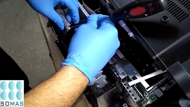 ИНСТРУКЦИЯ замена ролика захвата Epson L100 смотреть онлайн