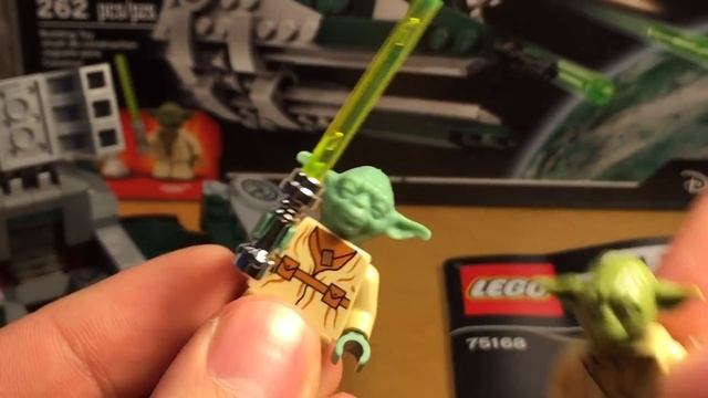 Lego Star Wars - Yoda's Jedi Starfighter 75168 Review (обзор) смотреть онлайн