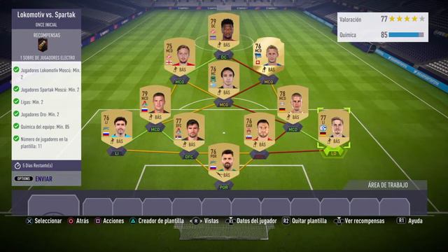 FIFA 18 SBC Partidos de marquesina (Lokomotiv vs Spartak) смотреть онлайн