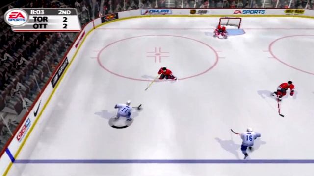 NHL 2005 Gameplay Ottawa Senators vs Toronto Maple Leafs смотреть онлайн
