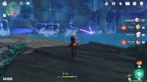 Головоломка с Электро Феи остров Ватацуми Инадзума загадка Genshin Impact Иназума загадки