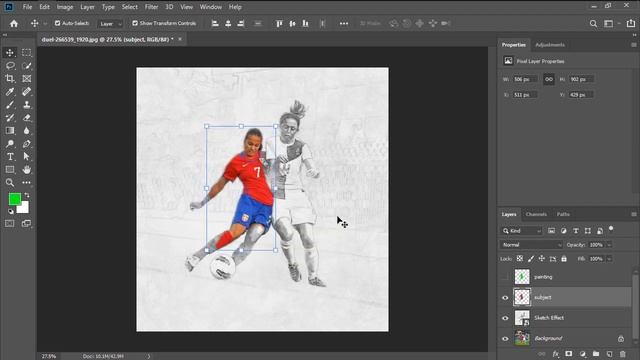 How to Create a Dripping Paint Photoshop Effect Action смотреть онлайн