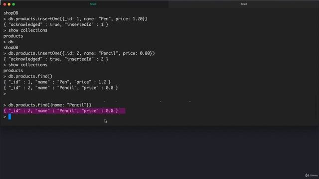 252 MongoDB CRUD Operations in the Shell Reading Queries смотреть онлайн