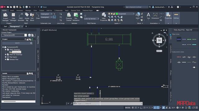 Convertendo Geometrias em Objetos do P&ID no Autodesk AutoCAD Plant 3D 2023 смотреть онлайн