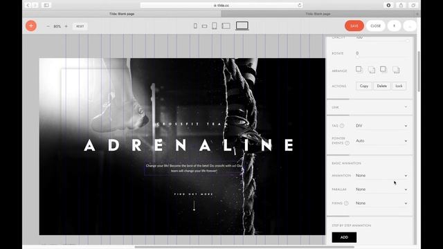 Simple But Stylish Design For Your Portfolio Part #9 — First Screen Animation in Tilda смотреть онлайн