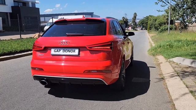 AUDI RSQ3 Downpipe Exhaust Sound | LAUNCH CONTROL
