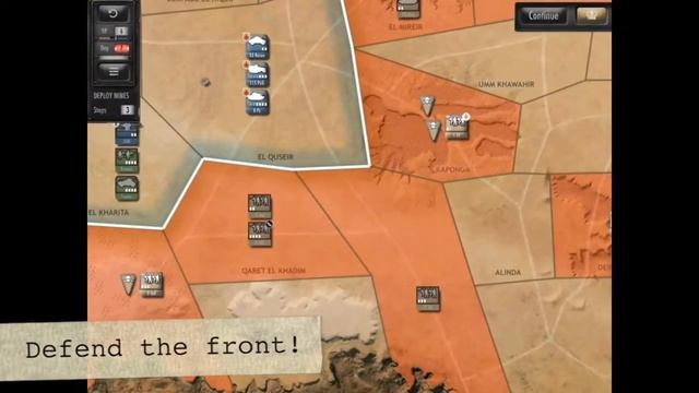 Desert Fox: The Battle of El Alamein. Игра для iPhone, iPad и Android смотреть онлайн