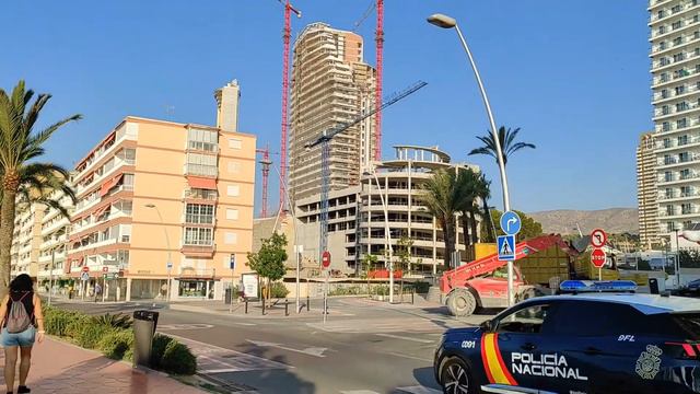 Benidorm, Paseo Marítimo De Benidorm, Набережная Бенидорма, 29 сентября 2021