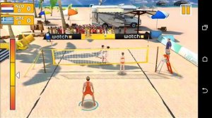 Обзор игры Пляжный воллейбол//Beach Volleyball//Ссылка в описании!