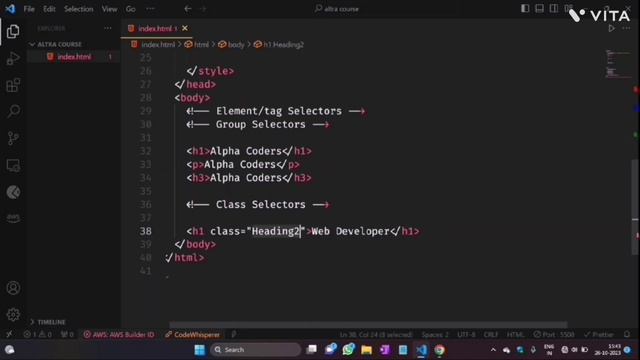 04 | ? Selectors In HTML 5 And CSS 3 | Types Of Selectors | Elements, Group, Id, Class, Universal смотреть онлайн
