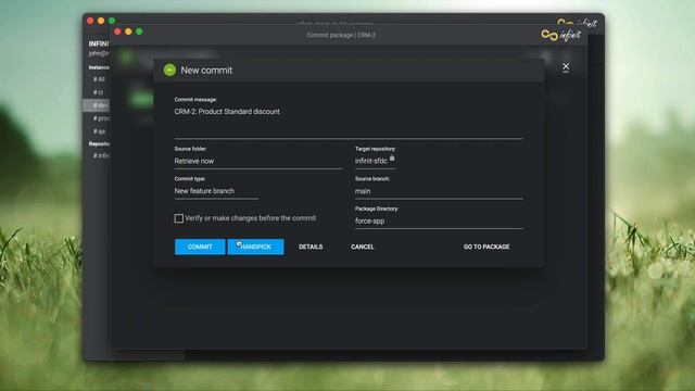 infinit- track. build. compare. | Salesforce Deployment and Release Management tool смотреть онлайн