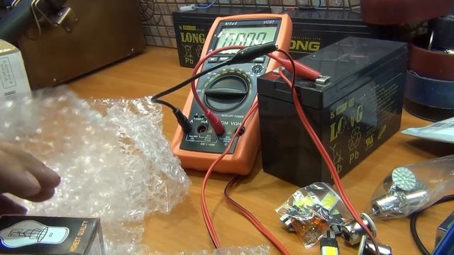 пять посылок из Китая с кучей светодиодных ламп для авто и  мопедов не только