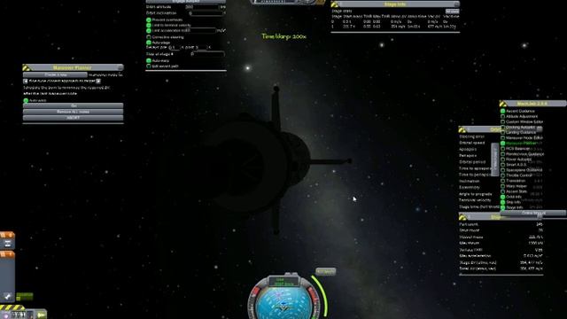 KSP MechJeb Maneuver Node Issues смотреть онлайн