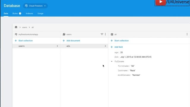 Firestore for Android-3 | Creating Collections, Documents in Firestore Console & Adding Dependency смотреть онлайн
