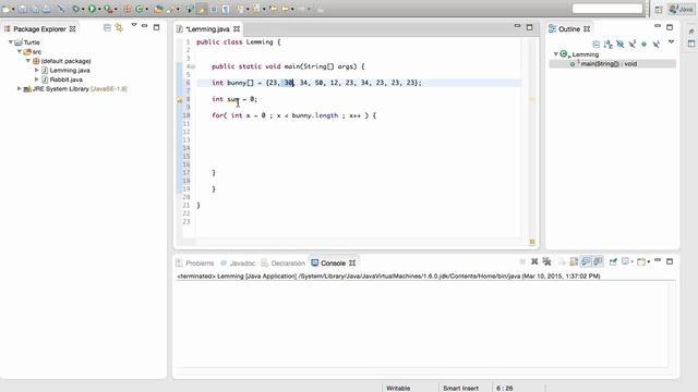 Array Calculations - Java Programming Tutorial #23 (PC / Mac 2015) смотреть онлайн