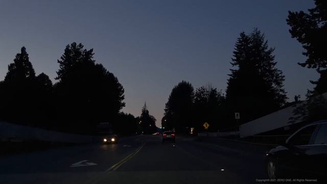 West Vancouver Summer Night Drive ?? BC, Canada, Virtual Driving Tour, 4K HDR 60fps смотреть онлайн