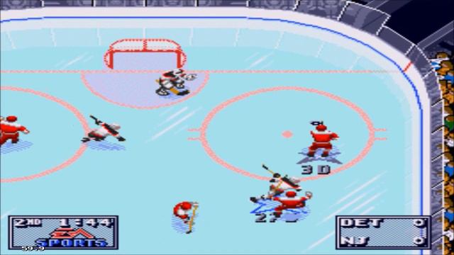 NHL 95 Sega Genesis Gameplay HD смотреть онлайн