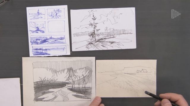 С чего начинается картина. Рассказывает художник Юрий Ломков смотреть онлайн