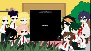 Реакция МГА" 1-А +всемогущий" на Деку/Мидория (Стекло, злой Деку) часть 1/?