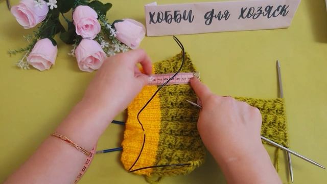 Вяжем Уютные Носки-Следки спицами на подошву 24 см. смотреть онлайн