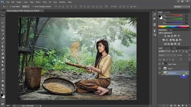 How to Make Colorful Pencil Sketch Effects in Photoshop смотреть онлайн