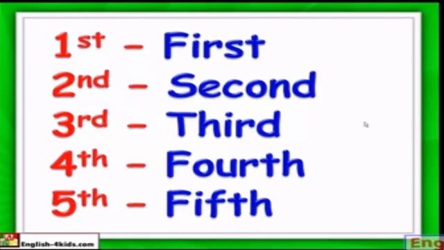 Months & Birthdays – When Is Your Birthday? - Unit   3