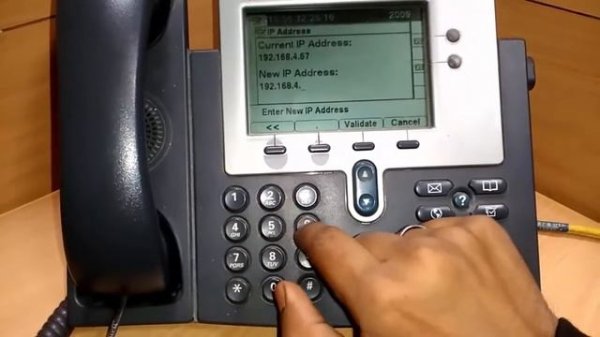 How to Change IP OF CISCO 7942g phone | IP Address | Cisco | Network Configuration
