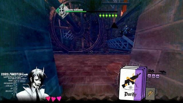 Neon White Neon Green Boss Fight No Commentary Gold Medal смотреть онлайн