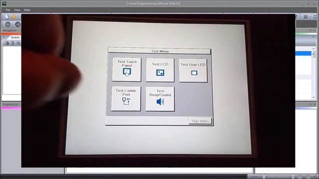 C-More EA9 HMI Series Panel System Setup Screens смотреть онлайн
