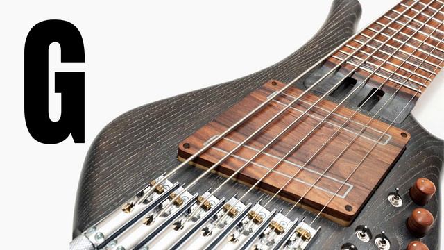 7 String Bass Whole Step Down Tuning ♪