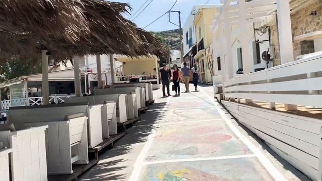 Обзор местности Matala, Крит, Греция