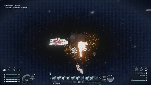 Space Engineers - Missile Destroyer 5k Range смотреть онлайн