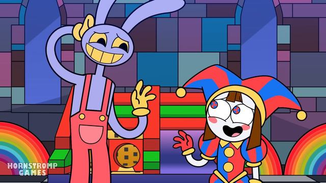 THE AMAZING DIGITAL CIRCUS, But They're AMONG US?! UNOFFICIAL Animation смотреть онлайн