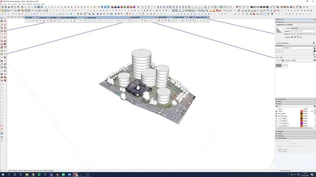 Google earth in Sketchup and Enscape смотреть онлайн