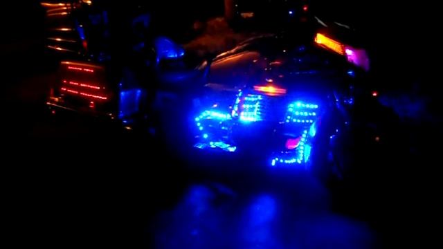 светодиодные стробоскопы на мотоцикл. LED strobes for bike смотреть онлайн