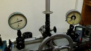 Проверка манометра ЭКМ на замыкание