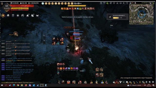 TheBlastersZ BERSERKER vs BERSERKER VENATORIS 1 vs 1 Gané con menos GS. Black Desert Online смотреть онлайн