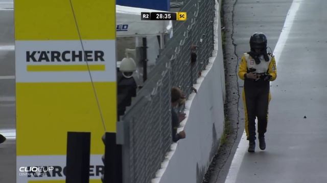 Renault Clio Cup Central Europe 2017. Race 2 Circuit Park Zandvoort. Start Crash смотреть онлайн