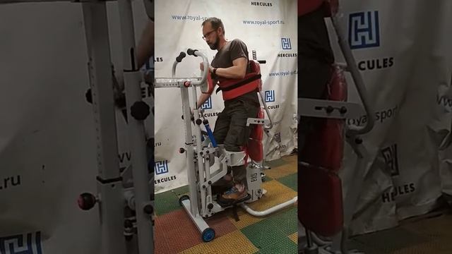Шагательный тренажер Glider Standing Fram. Производство - завод Геркулес (Люберцы) смотреть онлайн