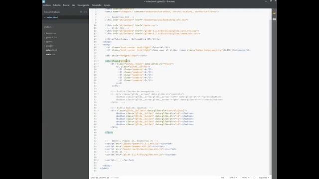 Glide JS - Slider para presentaciones animadas en tu página web. смотреть онлайн