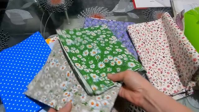 Обзор покупки фетра и тканей для творчества смотреть онлайн